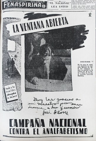 Campaña nacional contra el analfabetismo