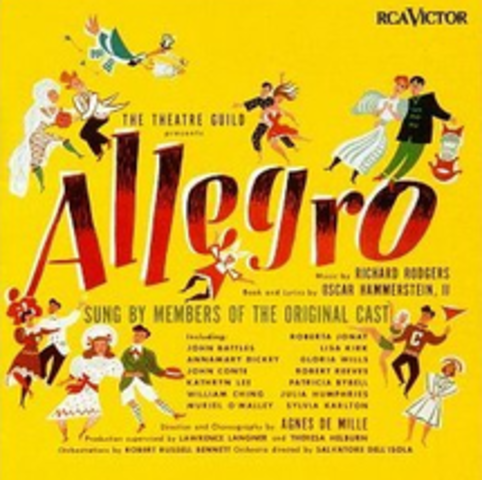 Rodgers and Hammerstein- Opening of "Allegro" on Broadway