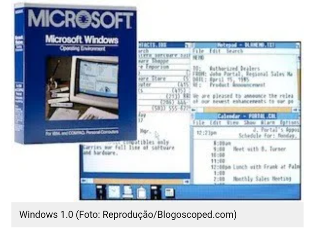 O lançamento do Windows 1.0 (1982-1985)
