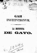 Instituta de Gayo