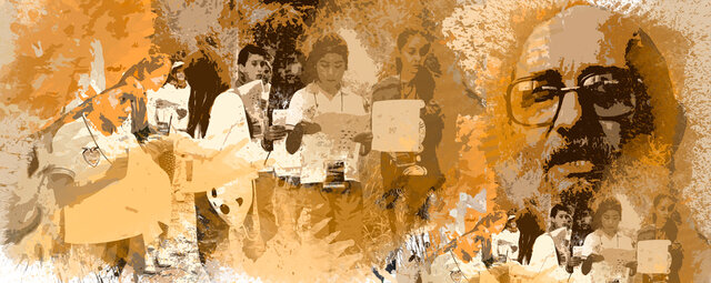 Congreso de Pedagogía organizado por el Ministerio de Educación con la participación de maestros y sindicatos.