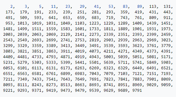 Número primo de Sophie Germain