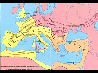 Teodosi divideix L’Imperi en dos