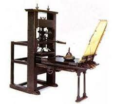 Johannes gutemberg crea la imprenta