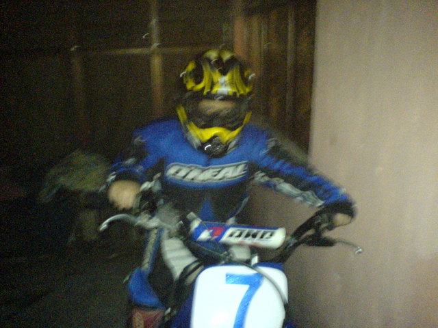 I learned to ride motorcycle