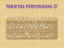 1953 TARJETAS PERFORADAS