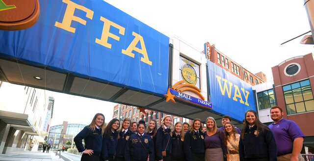 The 79th National FFA Convention is held in Indianapolis for the first time