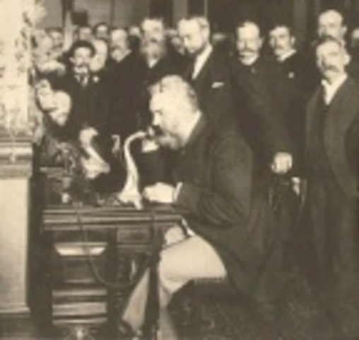 First call on hand held mobile phone