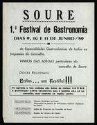 1º Festival Gastronómico,Soure-1950