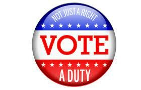 Voting is a right and a duty in our democracy. ​