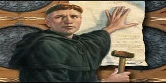 Lutero publica su 95 tesis.