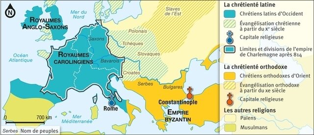 Séparation de l'Église d'Orient et d'Occident