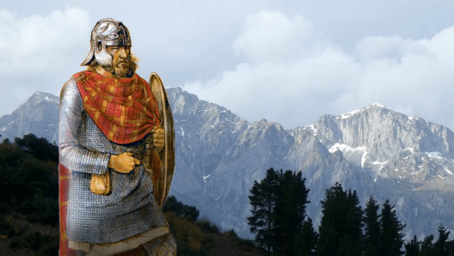 Los visigodos derrotan a los Suevos