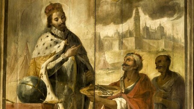 Conquista de Sevilla por Fernando III de Castilla