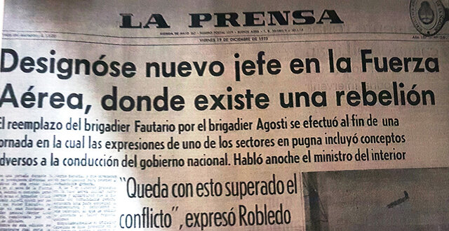 Se produce un fallido Golpe de Estado por parte de Brigadier, Capellini