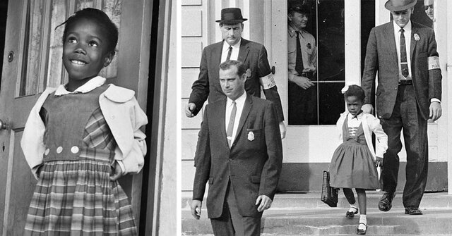 First African American Child to Attend All White Elementary School