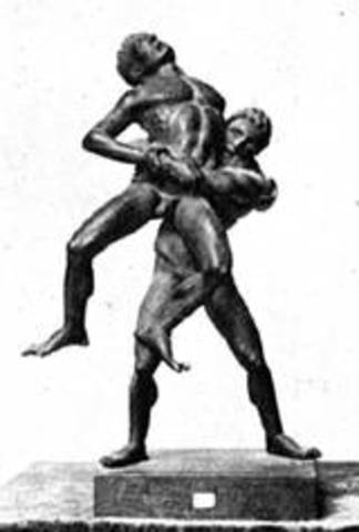 Antaeus, the Wrestling Giant