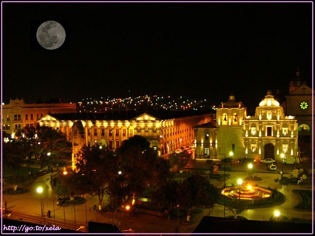 Me vine de Xela, para estudiar.