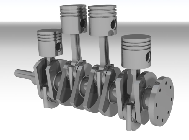 Motor de cuatro tiempos