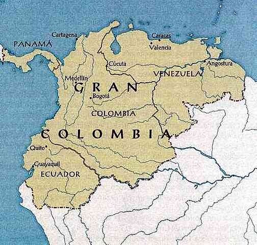 1821 La Gran Colombia