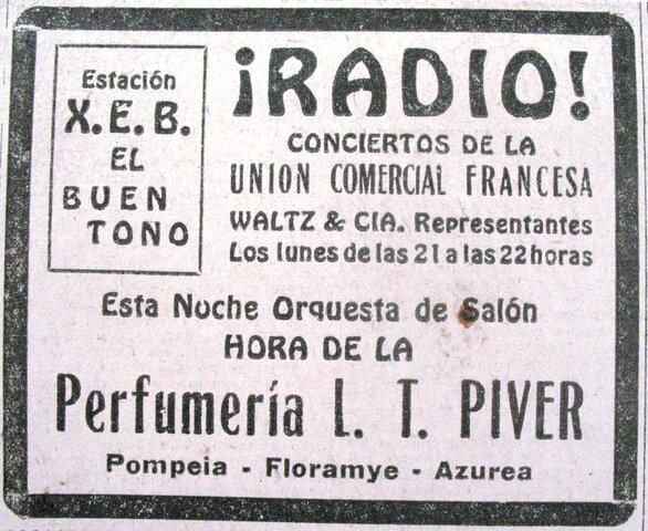 Transmisiones de la XEB