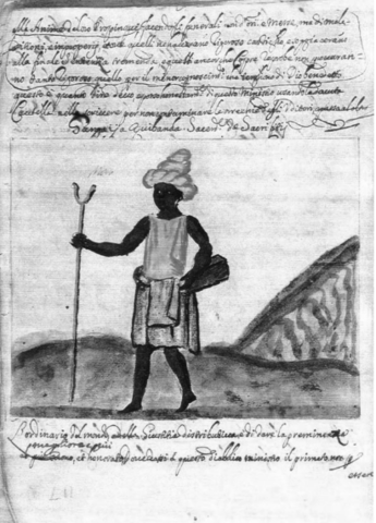 Francisco Manicongo is Brought to the Portuguese Inquisition