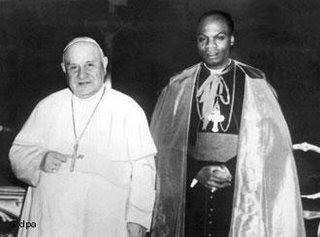 Religioso de raza negra