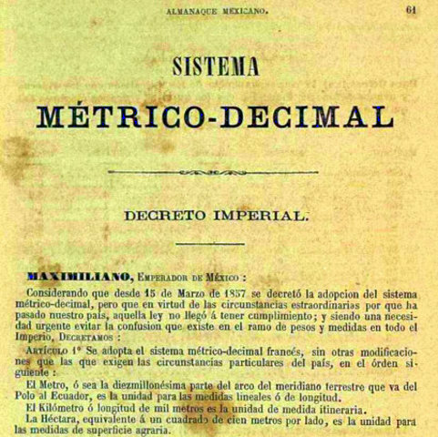 Sistema metrico decimal