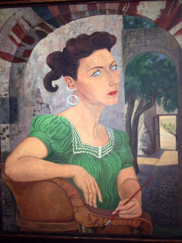 Autorretrato -Olga Costa