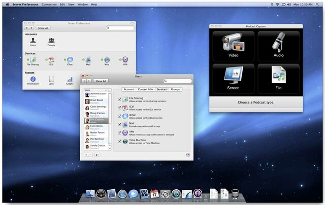 Mac OS X v10.5  "Leopard"