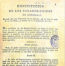 Constitución de 1787.