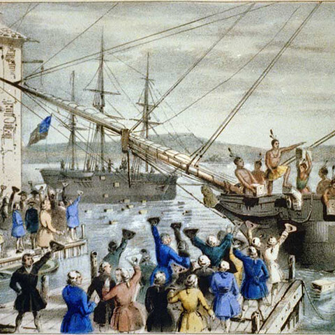 The Boston Tea Party