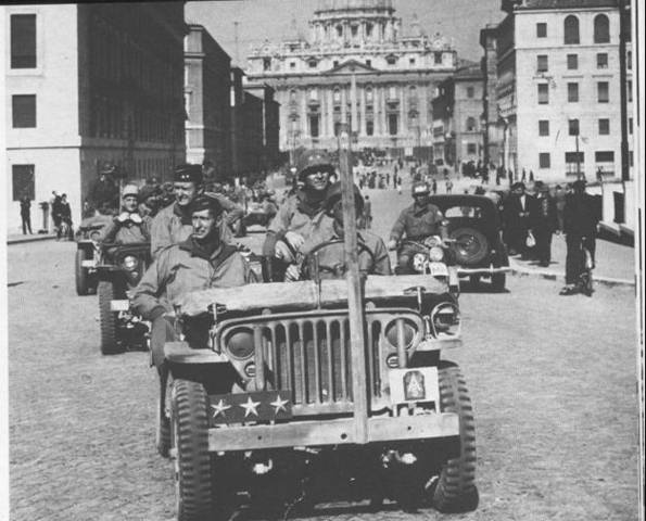 Allies liberate Rome