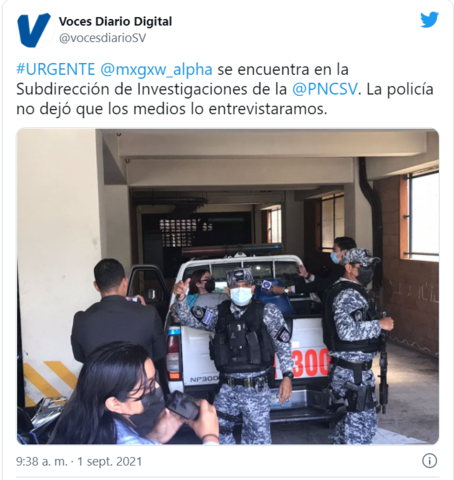 PNC obstruye labor de la prensa