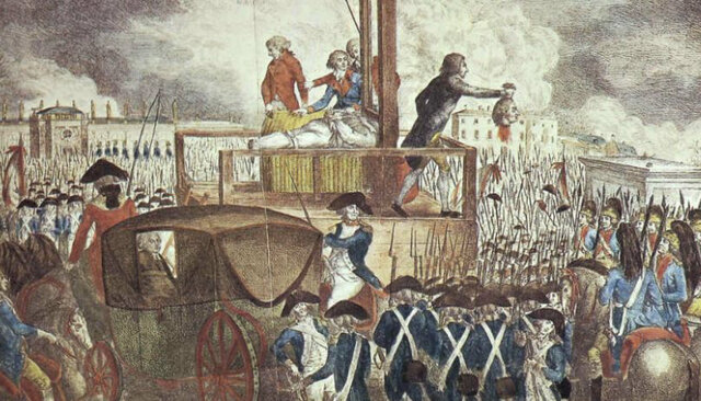 Decapitación de Luis XVI