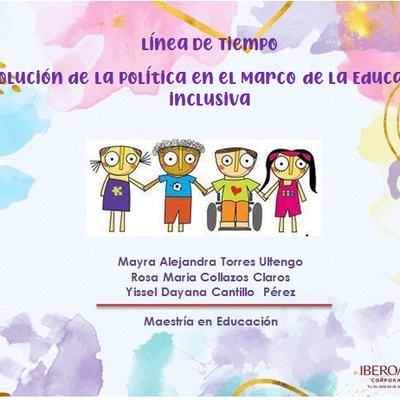 Timeline: Evolución de la Política en el Marco de la Educación Inclusiva