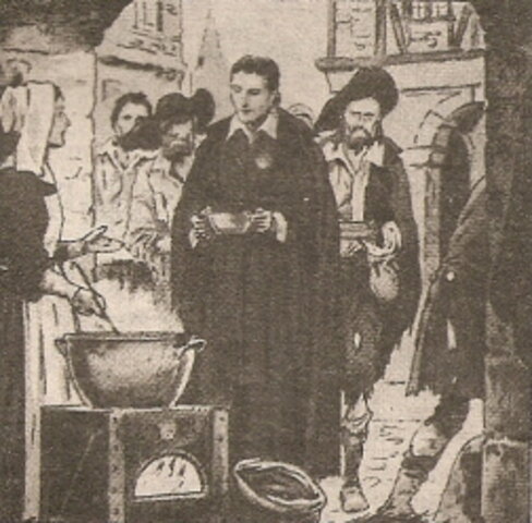 La hambruna en Francia mata a dos millones de personas.