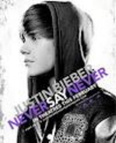 Justin Biebers Never Say Never movie is released.