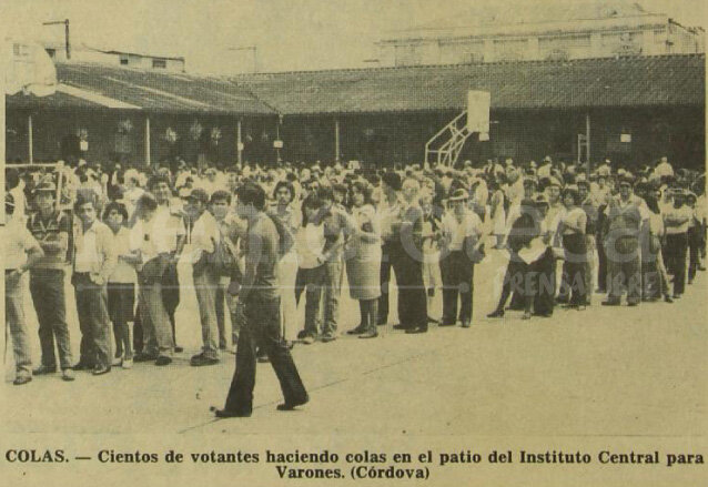 Instauración del Sistema Democrático