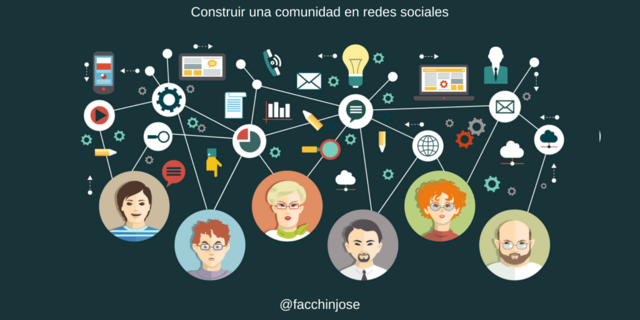 usuarios creando comunidad