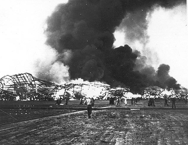 Hindenburg destroyed