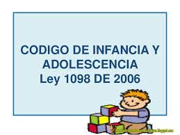 Código de infancia y adolescencia