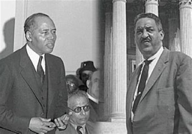 Charles Hamilton Houston & Thurgood Marshall