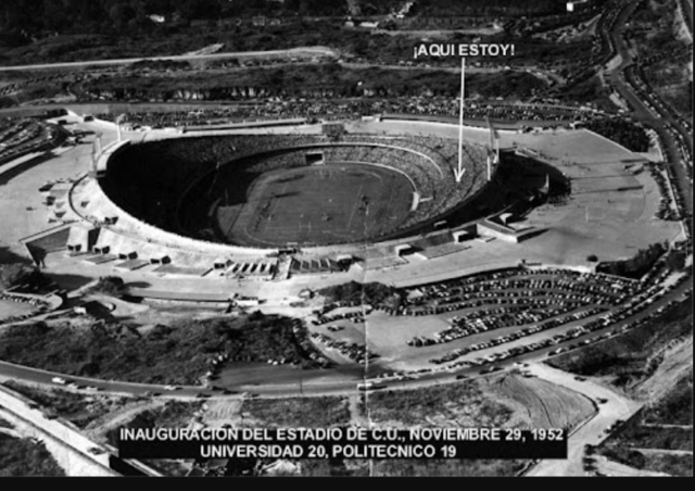 Inauguración del estadio olímpico Universitario