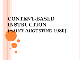 Content Based Instruction