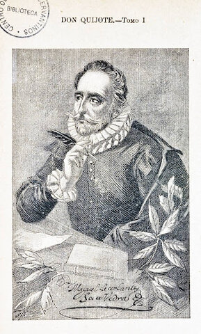 Cervantes escribe el Quijote