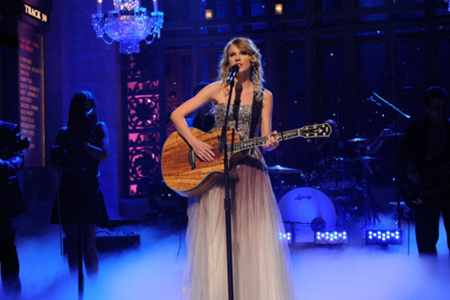 Taylor was the host on Saturday Night Live