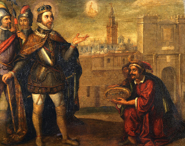 Conquista de Sevilla por Fernando III de Castilla