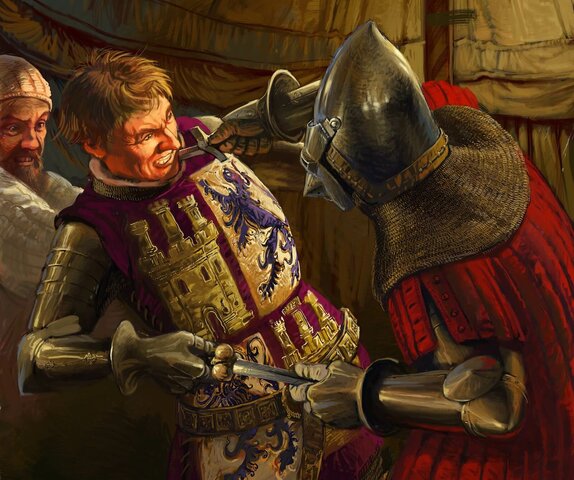 Guerra civil en Castilla y trono para Enrique II de Trastámara