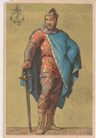 Les Robertiens deviennent Ducs des Francs